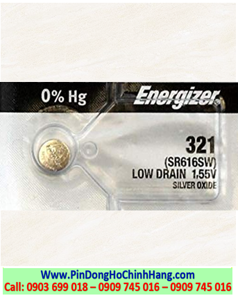 Energizer SR616SW, Pin 321